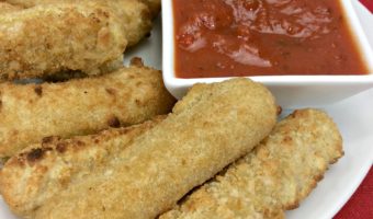 Homemade Mozzarella Sticks In The Air Fryer