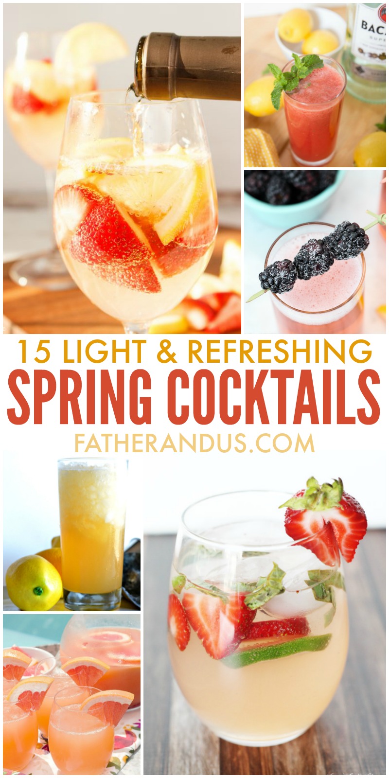 Refreshing Cocktails For Spring