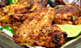 Air Fryer Chicken Wings-Dry Rub Recipe