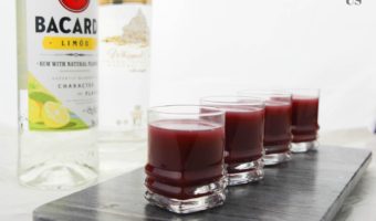 Blueberry Blitz Shots-The Perfect Party Drink