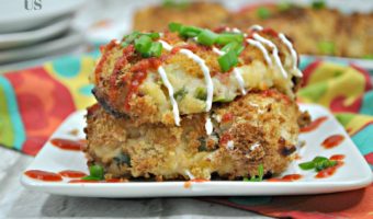 Loaded Air Fryer Potato Wedges