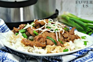 Mongolian Beef Instant Pot