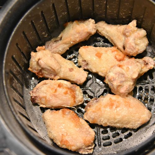 Crispy Air Fryer Chicken Wings With Honey Sriracha Father and Us