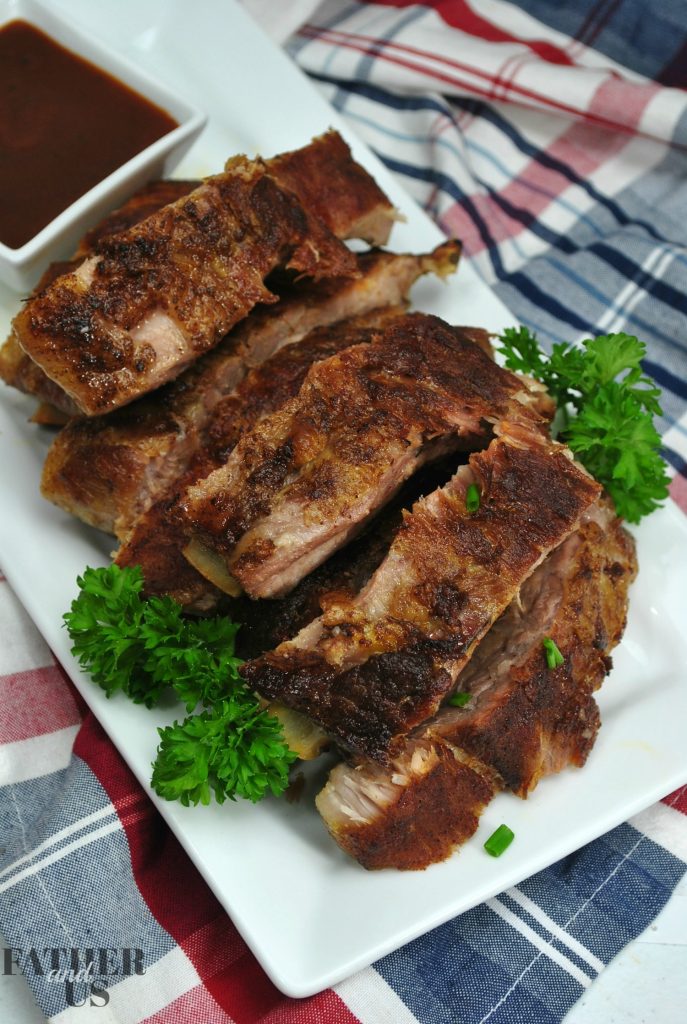 Dry Rub Instant Pot Ribs Recipe Father and Us
