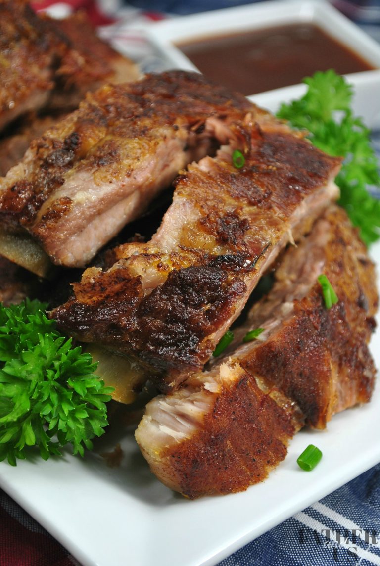 Dry Rub Instant Pot Ribs Recipe Father and Us