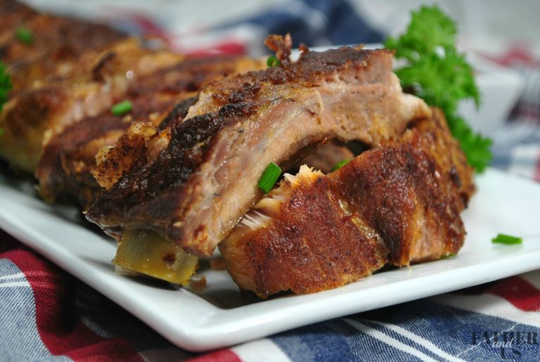 Dry Rub Instant Pot Ribs Recipe Father and Us