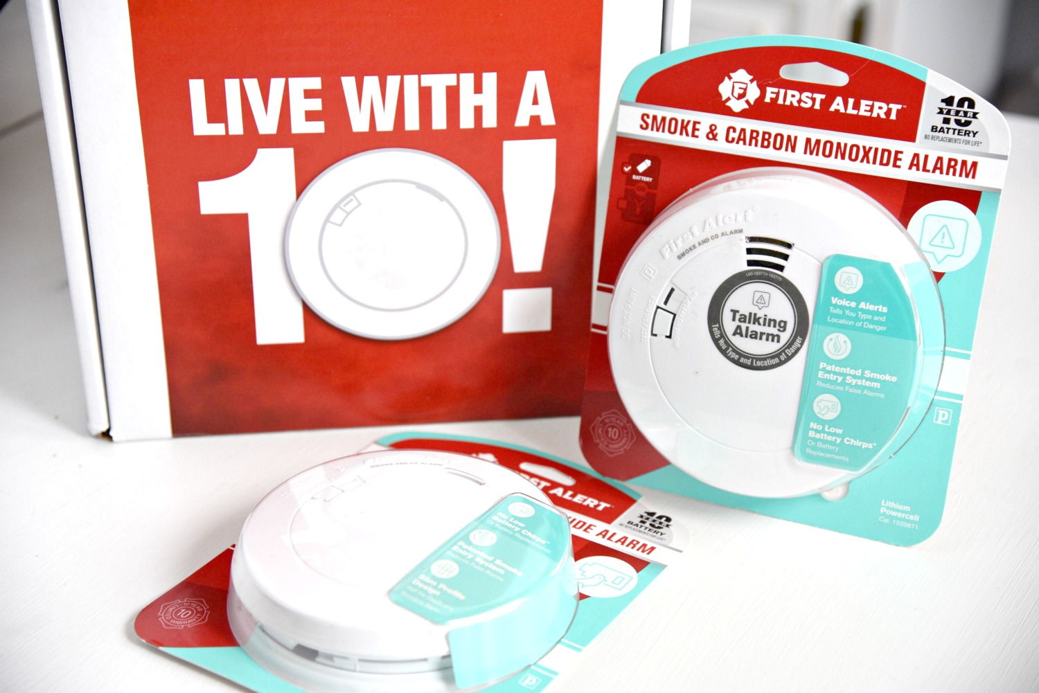 First Alert Smoke Detector Father and Us