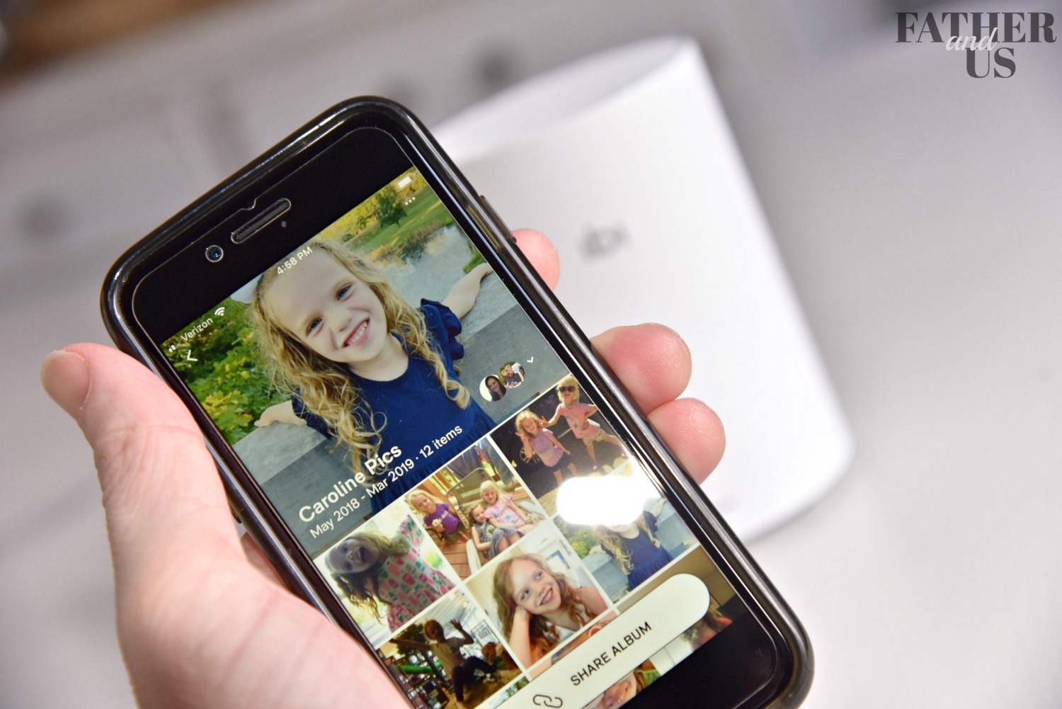 photo sharing apps Father and Us