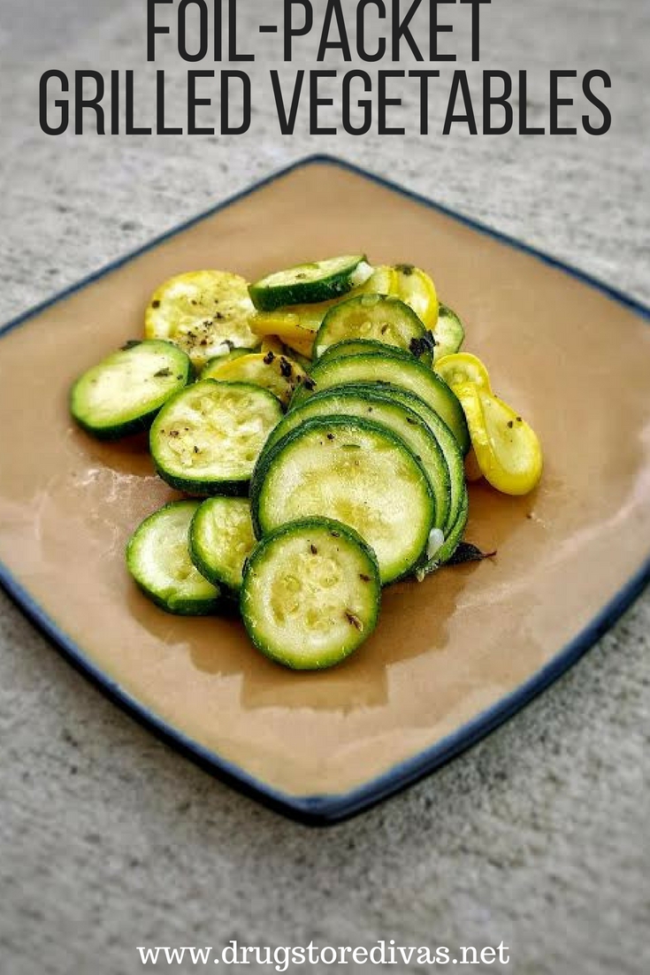 Foil Packet Vegetables for Campfire dinners