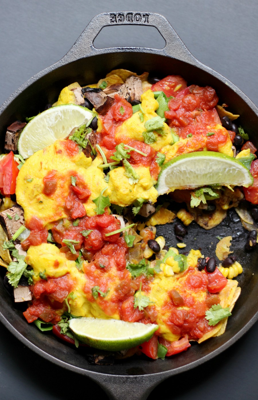 Gluten Free Skillet Plantain Nachos