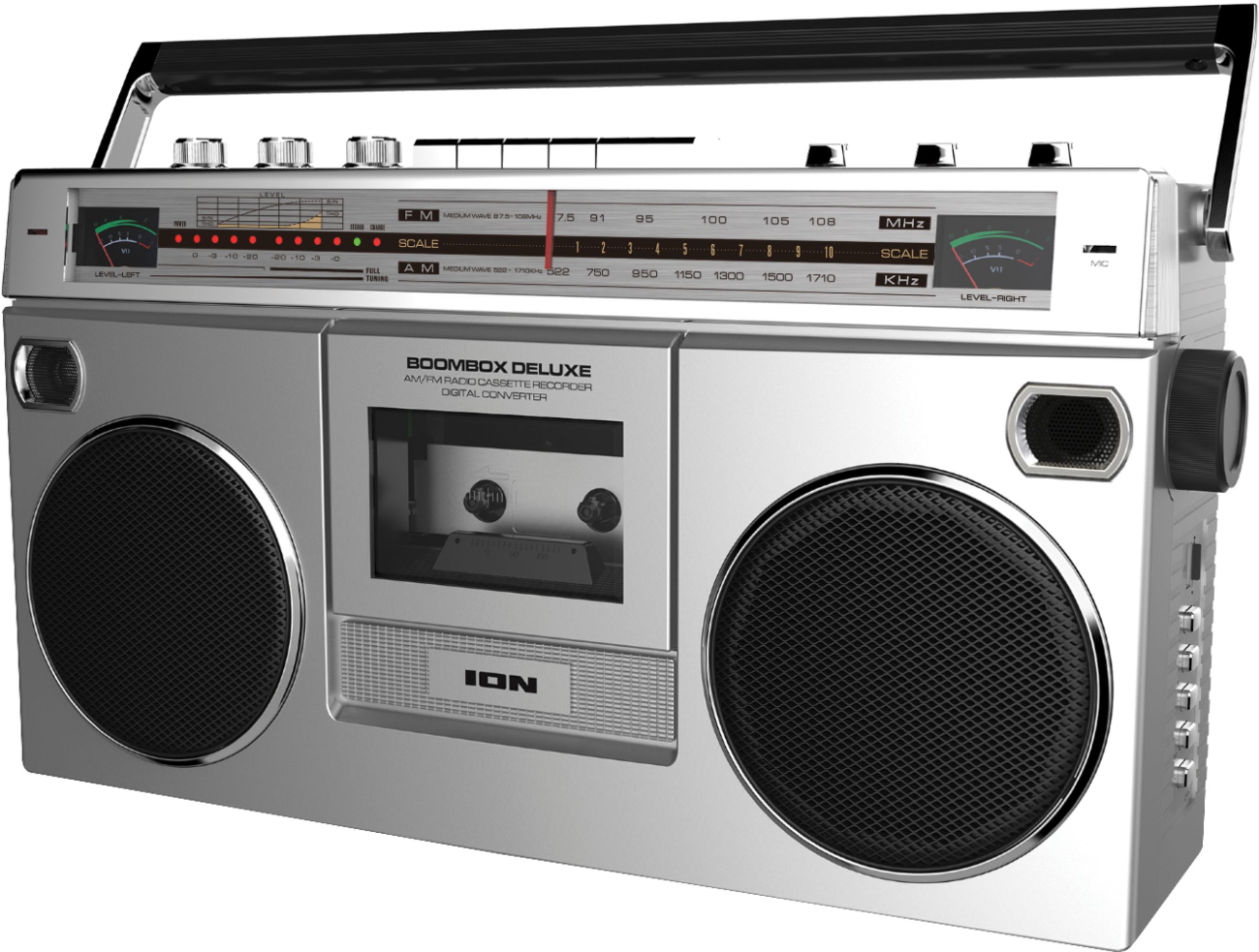 Retro Meets Modern With Ion Boombox Deluxe Bluetooth Speaker Father And Us