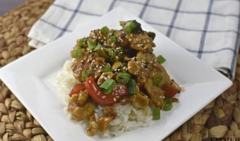 Air Fryer Cashew Chicken