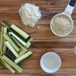 Air Fryer Zucchini Fries Ingredients