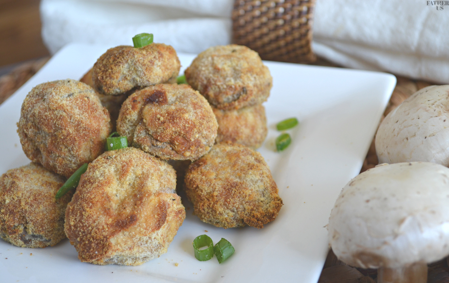 Air Fryer Mushrooms Recipe (Easy & Crispy)