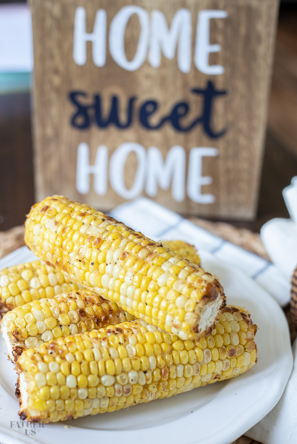 Air Fried Corn on the cob is an easy and delicious side dish recipe.