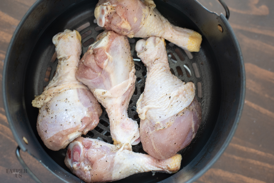 Air Fried Drumsticks Instructions 4 Father and Us