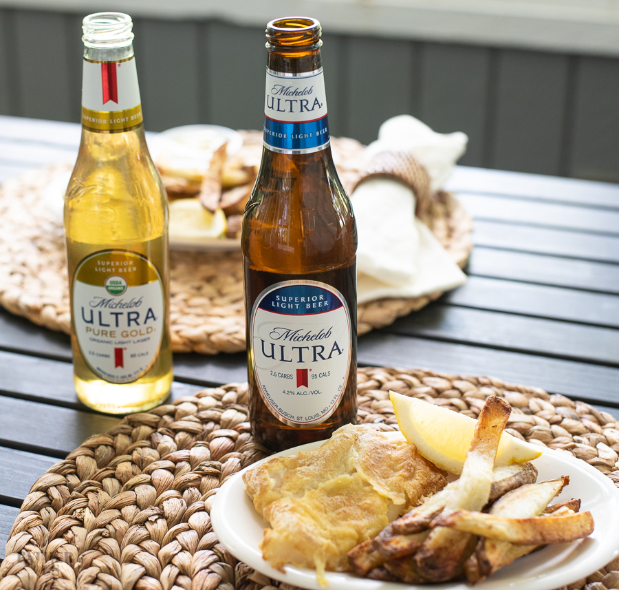 Fish and Chips in Air Fryer Father and Us