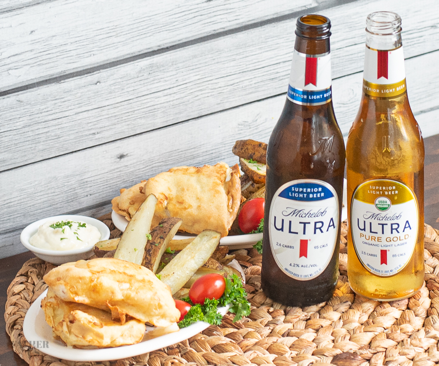 Air Fryer Fish and Chips Retake5 Father and Us