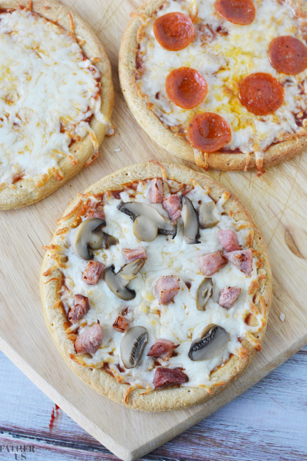 Air fried pizza sale