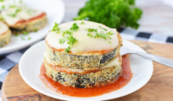 Air Fryer Eggplant Parmesan