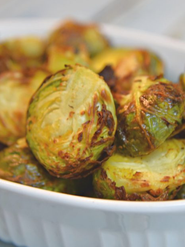 AIR FRYER BRUSSELS SPROUTS